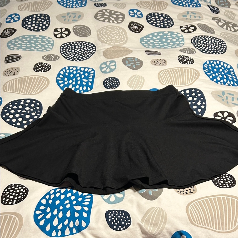 Skater Black Women's Skirt
